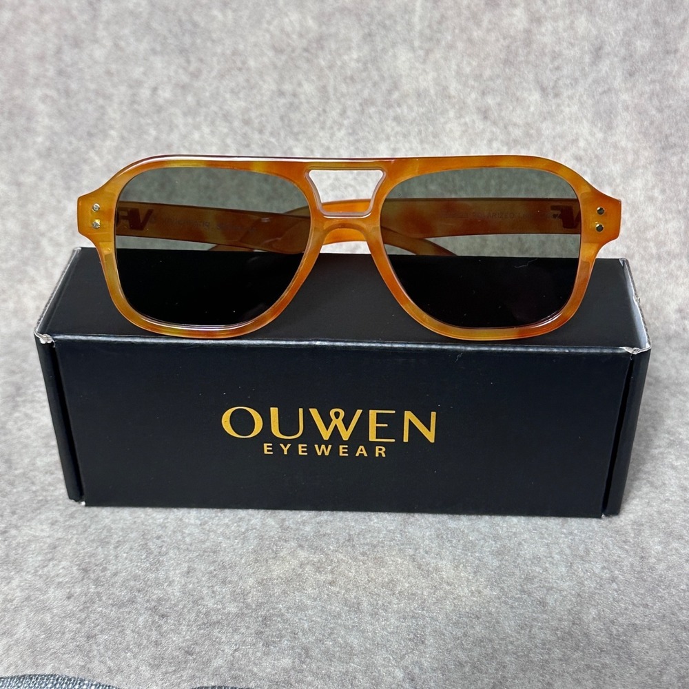OuWen Sunglasses Orange